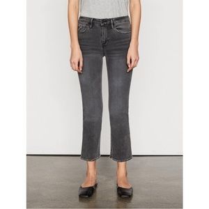 FRAME Le Crop Mini Boot Turn Back Hem in color Octavia-size:27